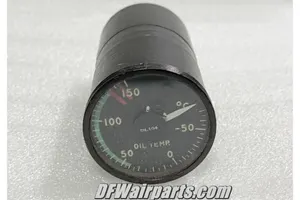 Vintage Boeing 707 Aircraft Oil Temperature Indicator, 162C7A
